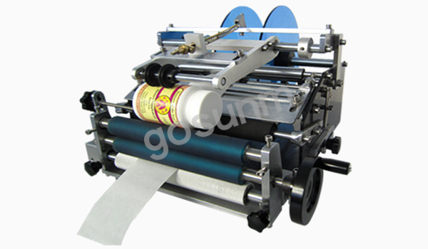 手動圓瓶貼標機 手動圓瓶貼標機